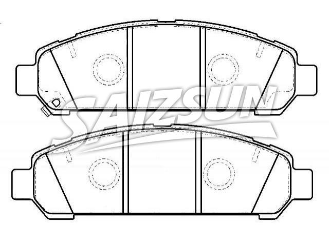 Brake Pad Set:04465-0T010