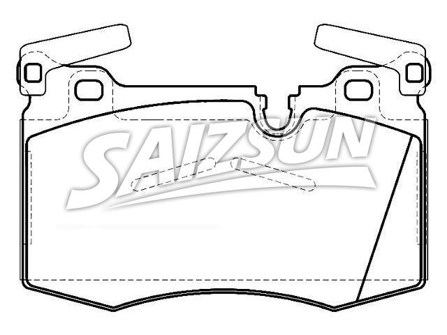 Brake Pad Set:34 11 6 789 157