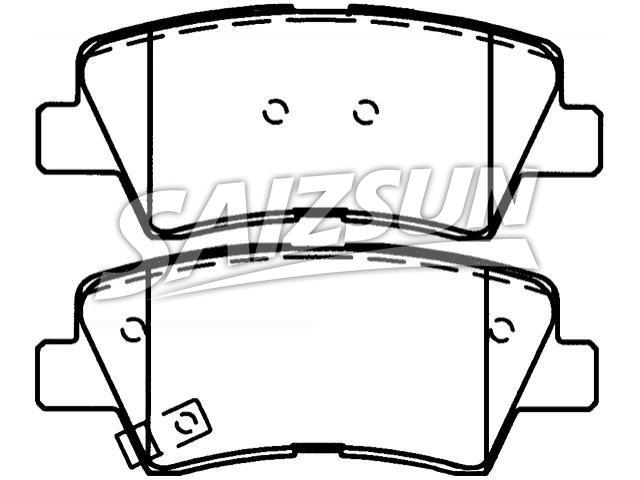 Brake Pad Set:58302-3LA20