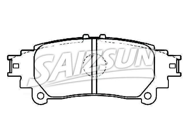 Brake Pad Set:04466-0E010