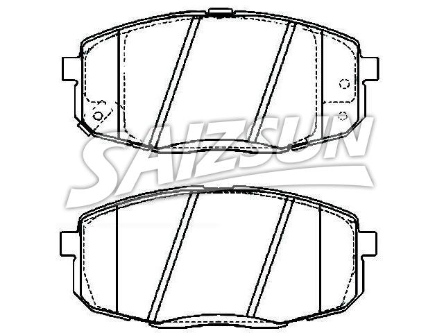 Brake Pad Set:58101-2LA00