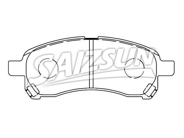 Brake Pad Set:MR449127