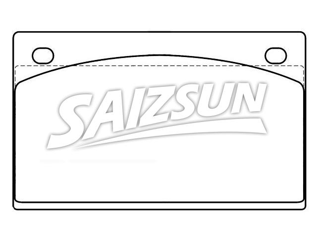 Brake Pad Set:CD6396
