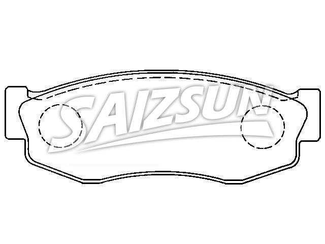 Brake Pad Set:41060-G1985