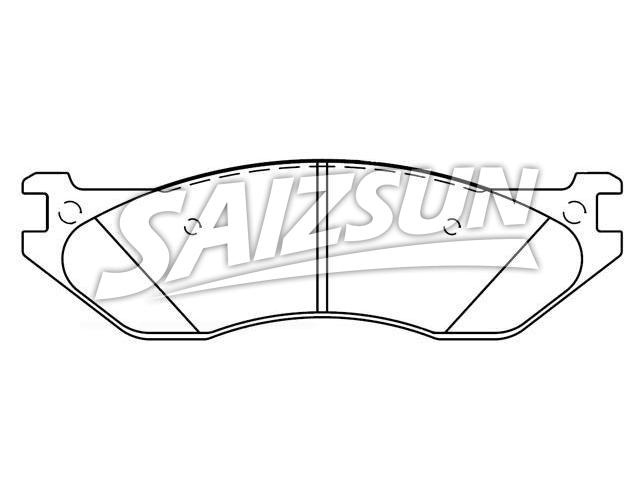 Brake Pad Set:05139733AA