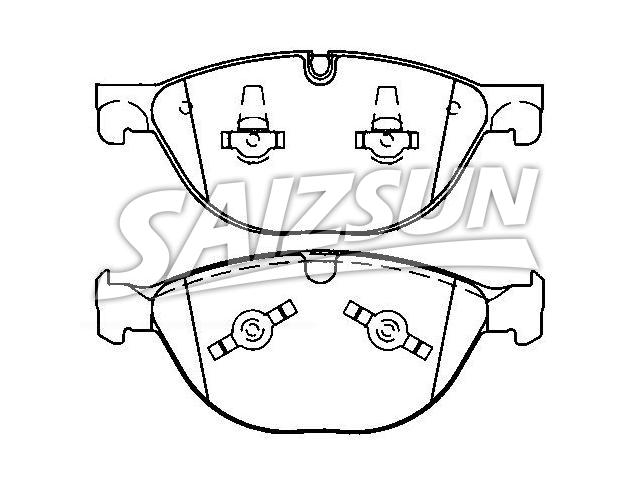 Brake Pad Set:C2D3801