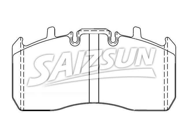 Brake Pad Set:2250H2CD