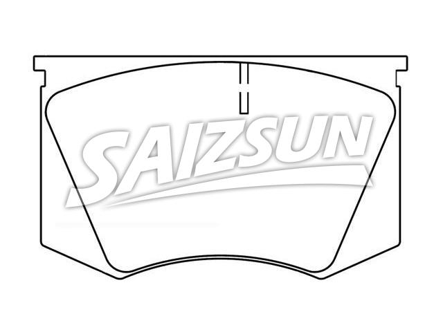 Brake Pad Set:080-028-0717