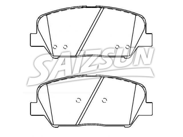 Brake Pad Set:58101-2MA00
