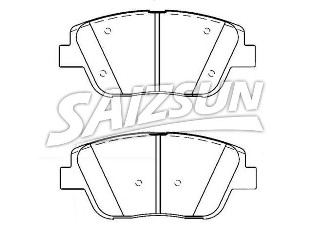Brake Pad Set:58101-3QA10