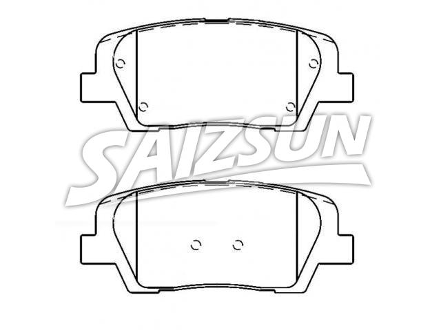 Brake Pad Set:58302-0WA00