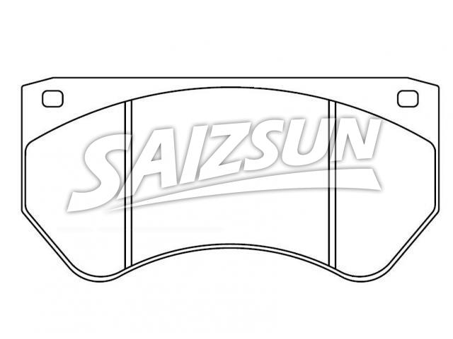 Brake Pad Set:93225358