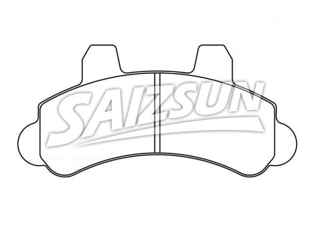Brake Pad Set:93230995