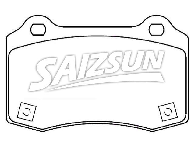 Brake Pad Set:58302-2MA10