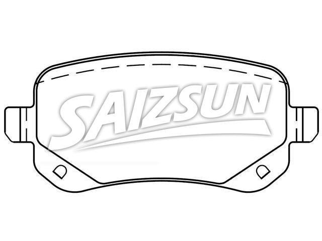 Brake Pad Set:68029887AA