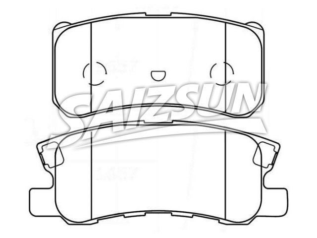 Brake Pad Set:68033078AA