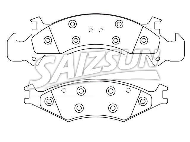 Brake Pad Set:D523-7405A