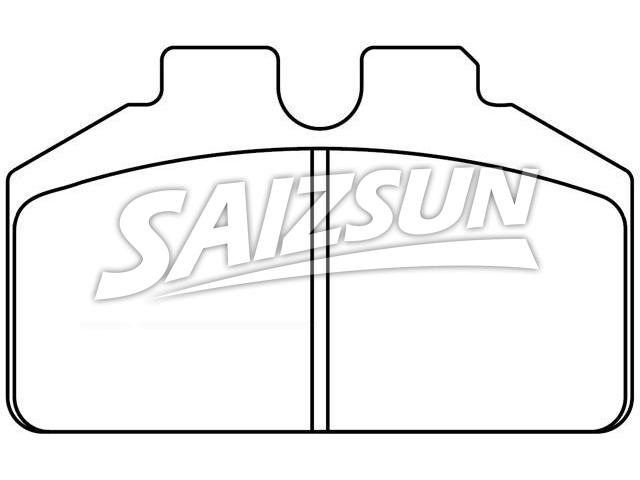 Brake Pad Set:D1248-8365