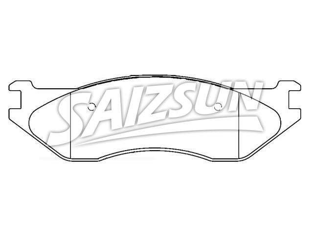 Brake Pad Set:5080556AC