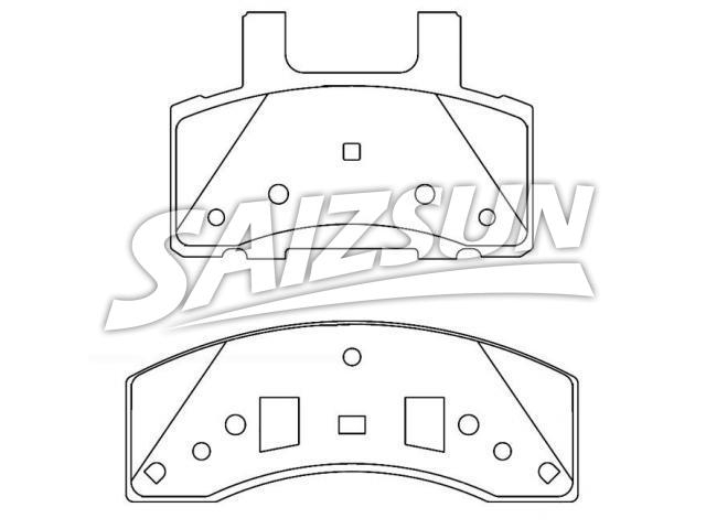 Brake Pad Set:05003163AB