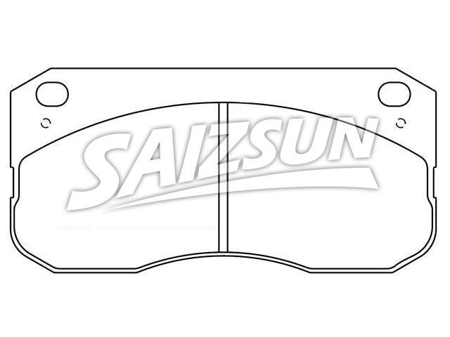 Brake Pad Set:D624-7499