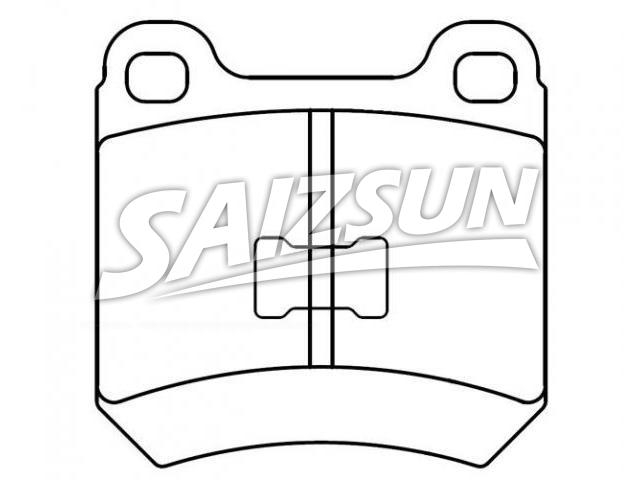 Brake Pad Set:D110-7044
