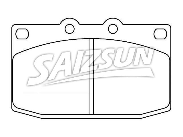 Brake Pad Set:D463-7343
