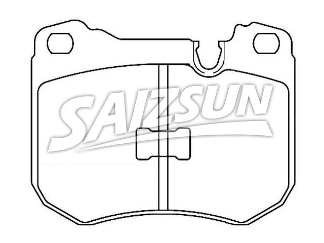 Brake Pad Set:944 351 951 01