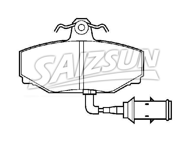 Brake Pad Set:JLM603