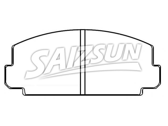 Brake Pad Set:D48-785