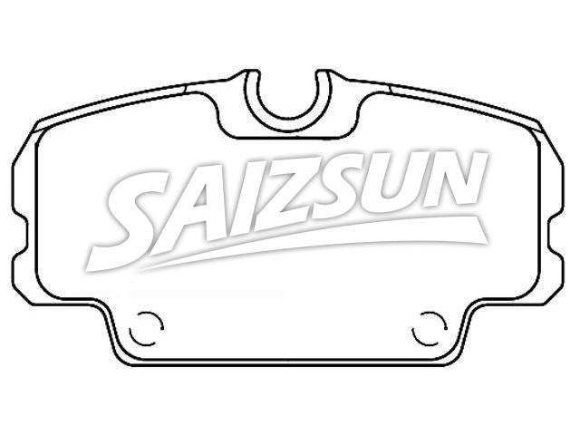 Brake Pad Set:D321-7181