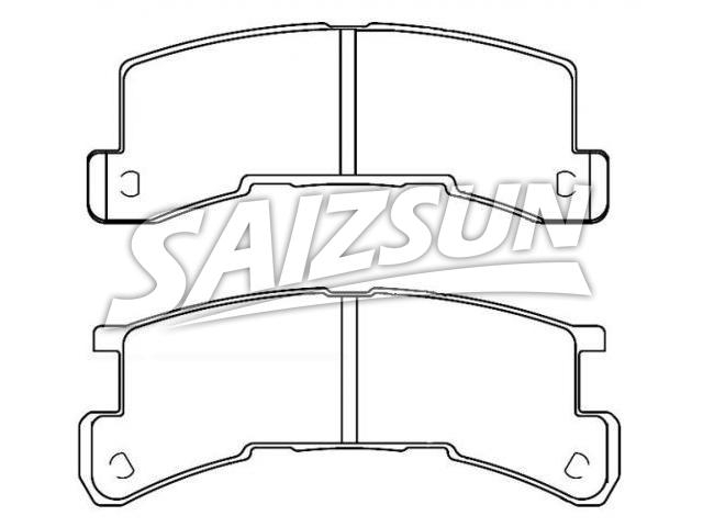 Brake Pad Set:8-94154-012-0