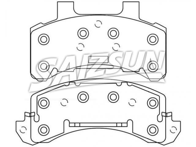 Brake Pad Set:D159-7070B