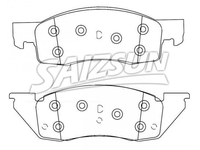Brake Pad Set:D344-7237A