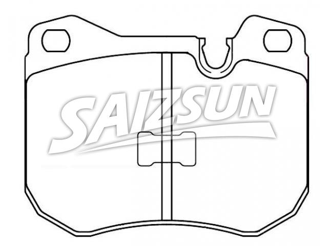Brake Pad Set:D251-7159