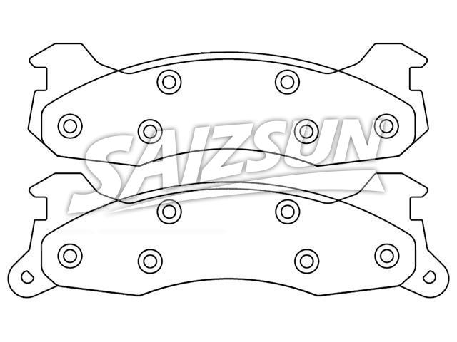 Brake Pad Set:D204-7124A
