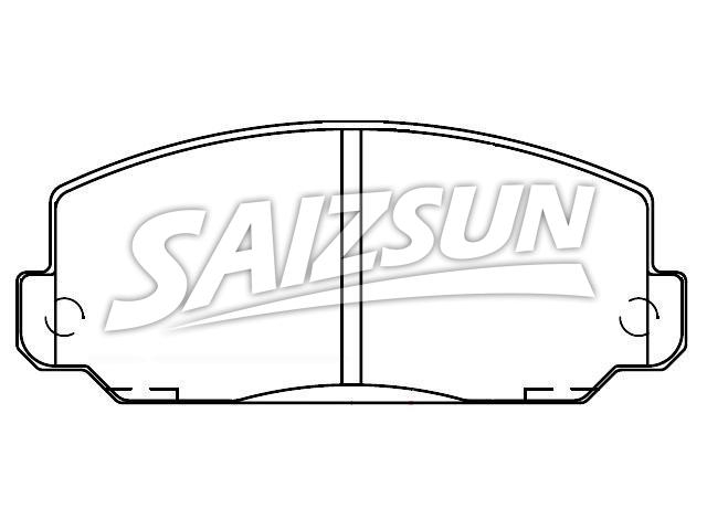 Brake Pad Set:D226-7061