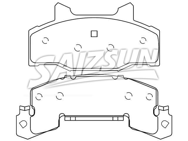 Brake Pad Set:12321418