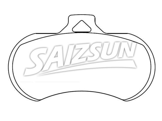 Brake Pad Set:D10-732