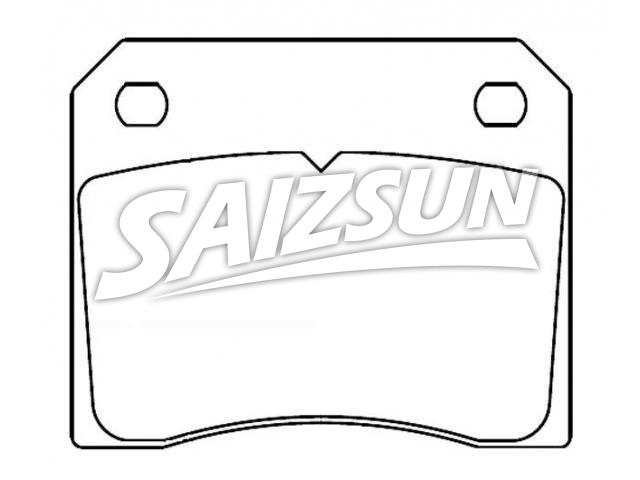 Brake Pad Set:D9-741