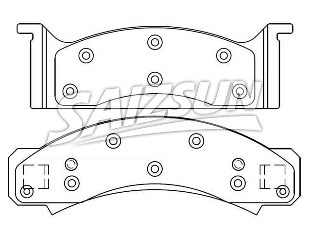 Brake Pad Set:D12-773A