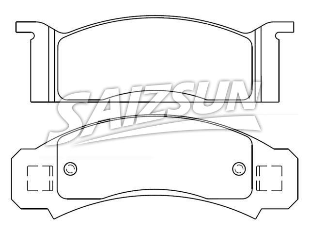 Brake Pad Set:D14-769