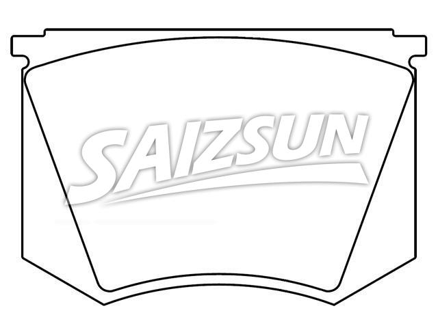 Brake Pad Set:D15-705