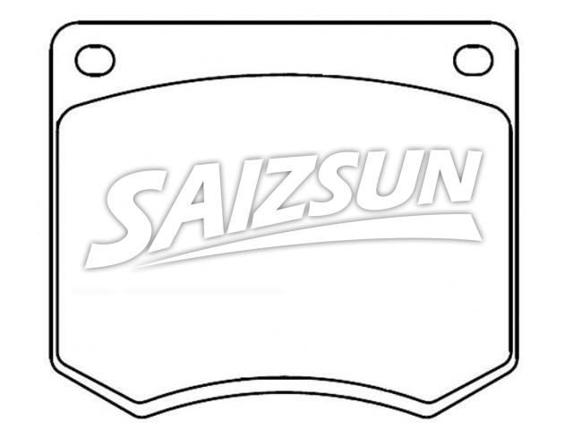 Brake Pad Set:D79-797