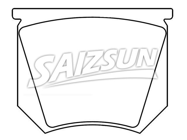 Brake Pad Set:D29-737