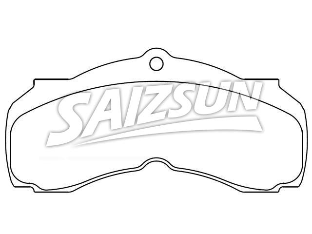 Brake Pad Set:D3-762