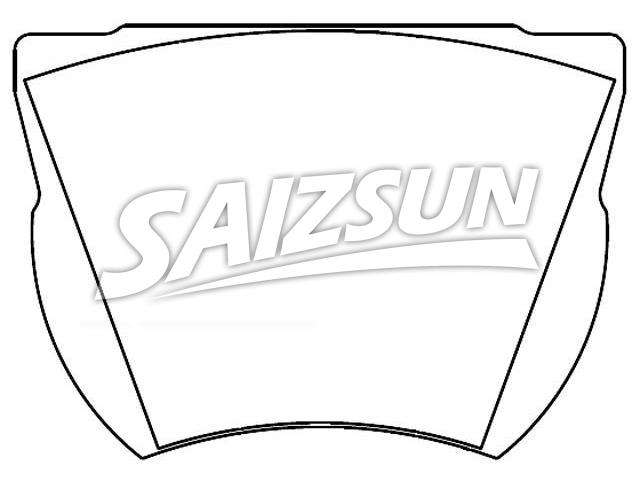 Brake Pad Set:D63-706