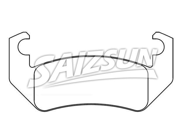 Brake Pad Set:1154398