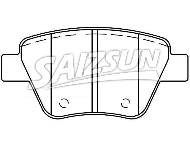 Brake Pad Set:5K0 698 451