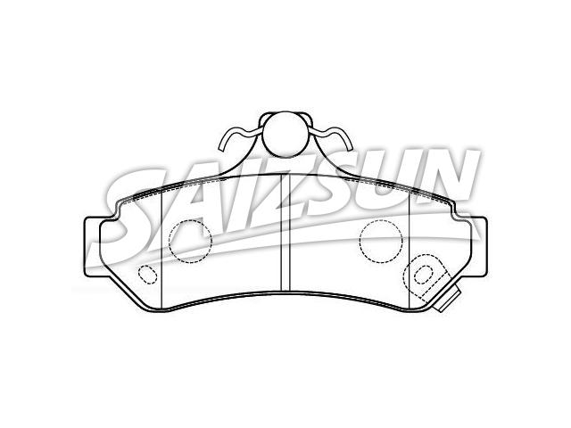 Brake Pad Set:04466-06020